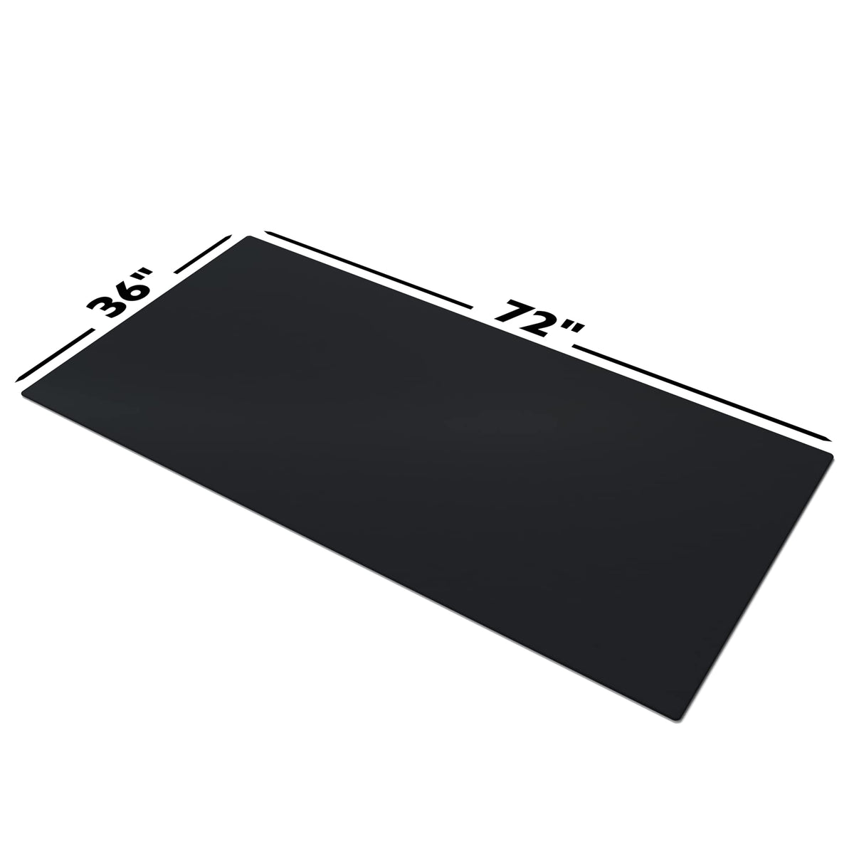 Mammoth Size Custom Professional Gaming Desk Mouse Pad - Anti Slip Rubber Base - Stitched Edges