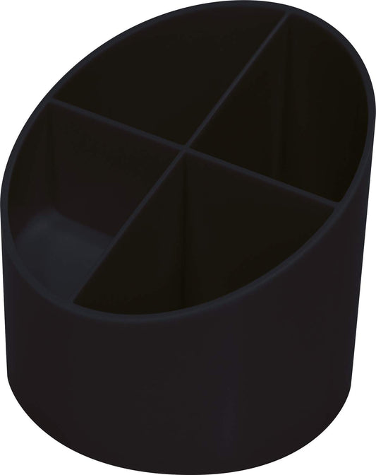 Helit "The Green Cross Multi Holder, Recycled Plastic Blue Angel Certified, Pack of 1 Black