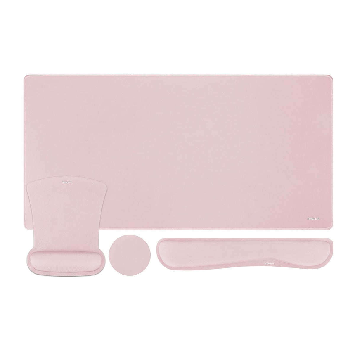 MOSISO Keyboard Mouse Pad Set, Large Gaming Mousepad&Keyboard Wrist Rest