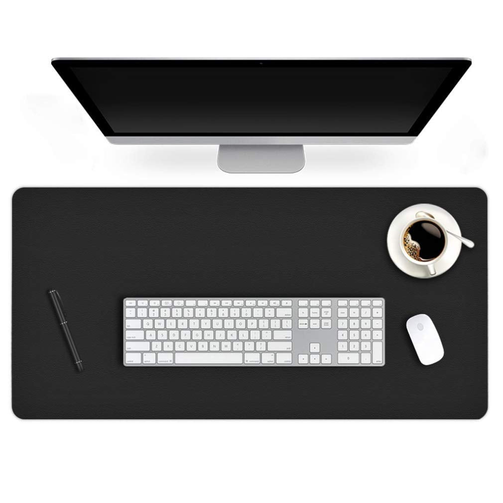 24 X 60 Inch XL Desk Mat Desktop Protector Non-Slip PU Leather Desk Pad Blotter Laptop Computer