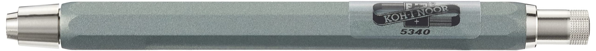 Koh-I-Noor 5340 Green All Metal Mechanical Pencil with Sharpener