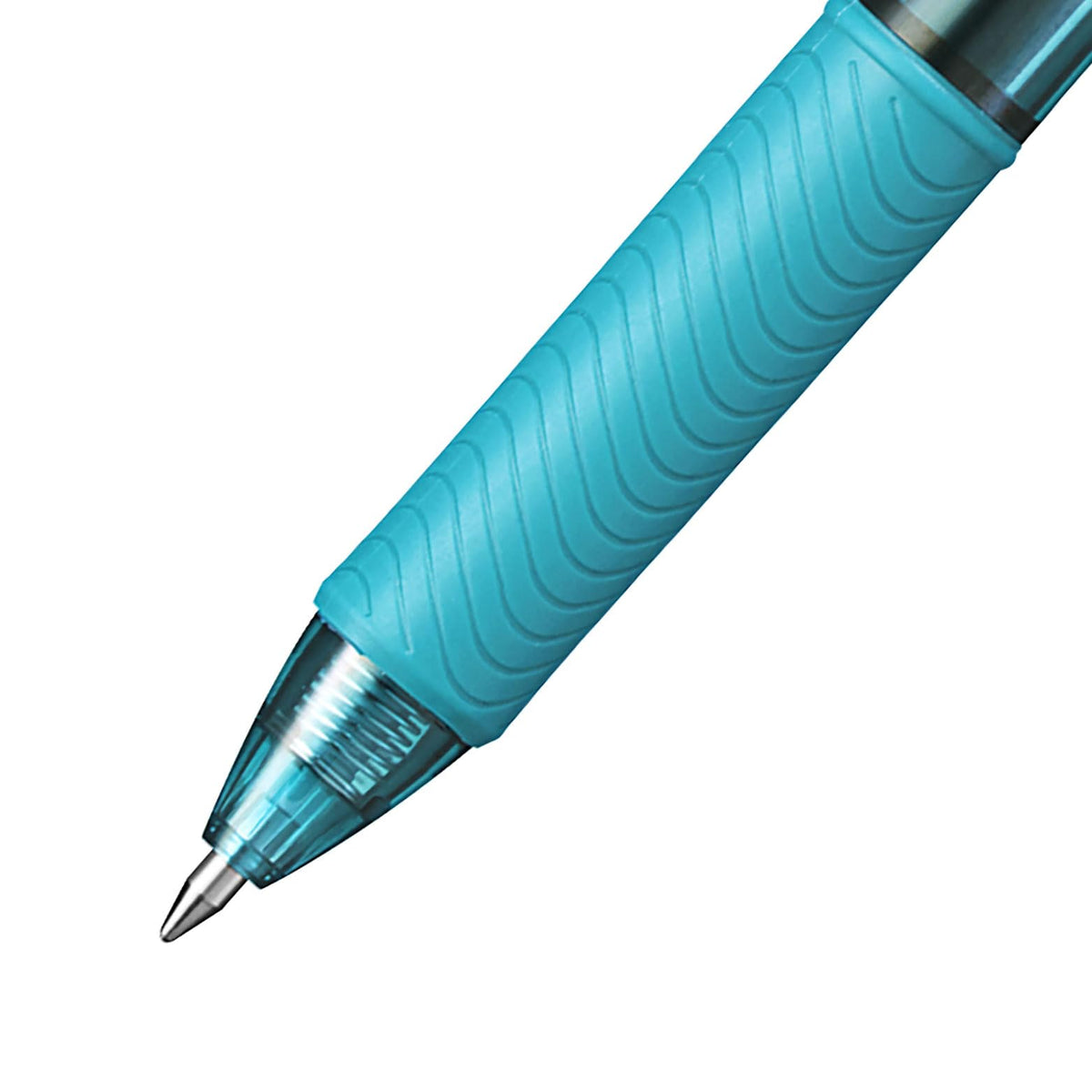 Pentel EnerGel X Retractable Gel Pen - Turquoise Ink - Pack of 12