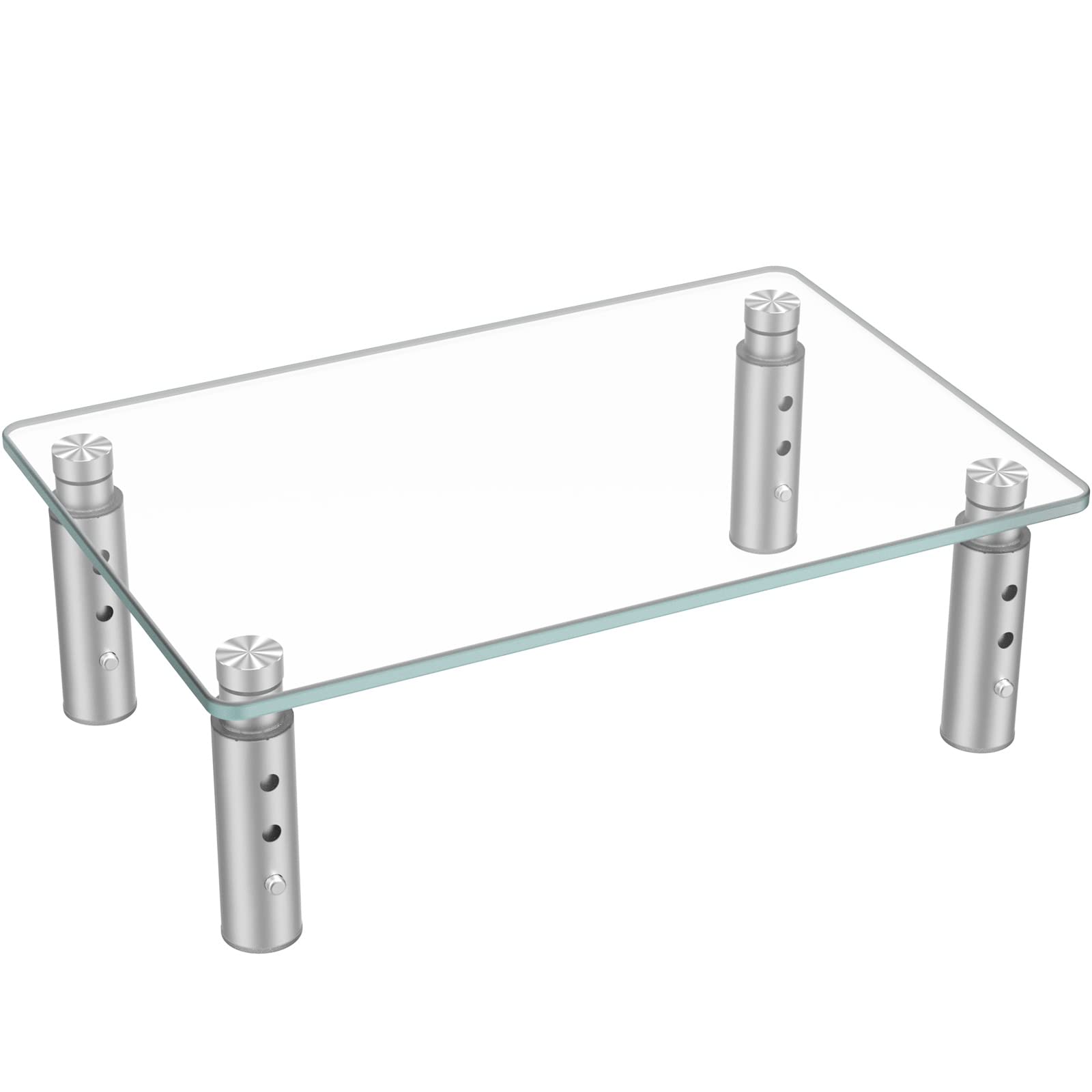 Hemudu Monitor Stand Riser, 3 Height Adjustable Laptop Stand Riser, Monitor Stand Riser for PC