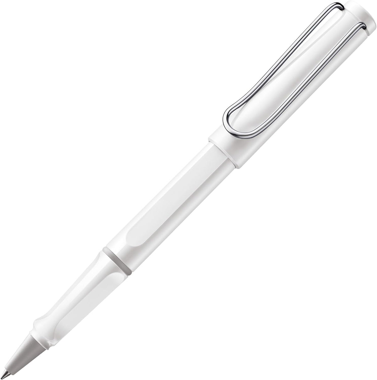 Lamy safari white - Rollerball Pen with ergonomic grip & line width M - for pleasant long writing