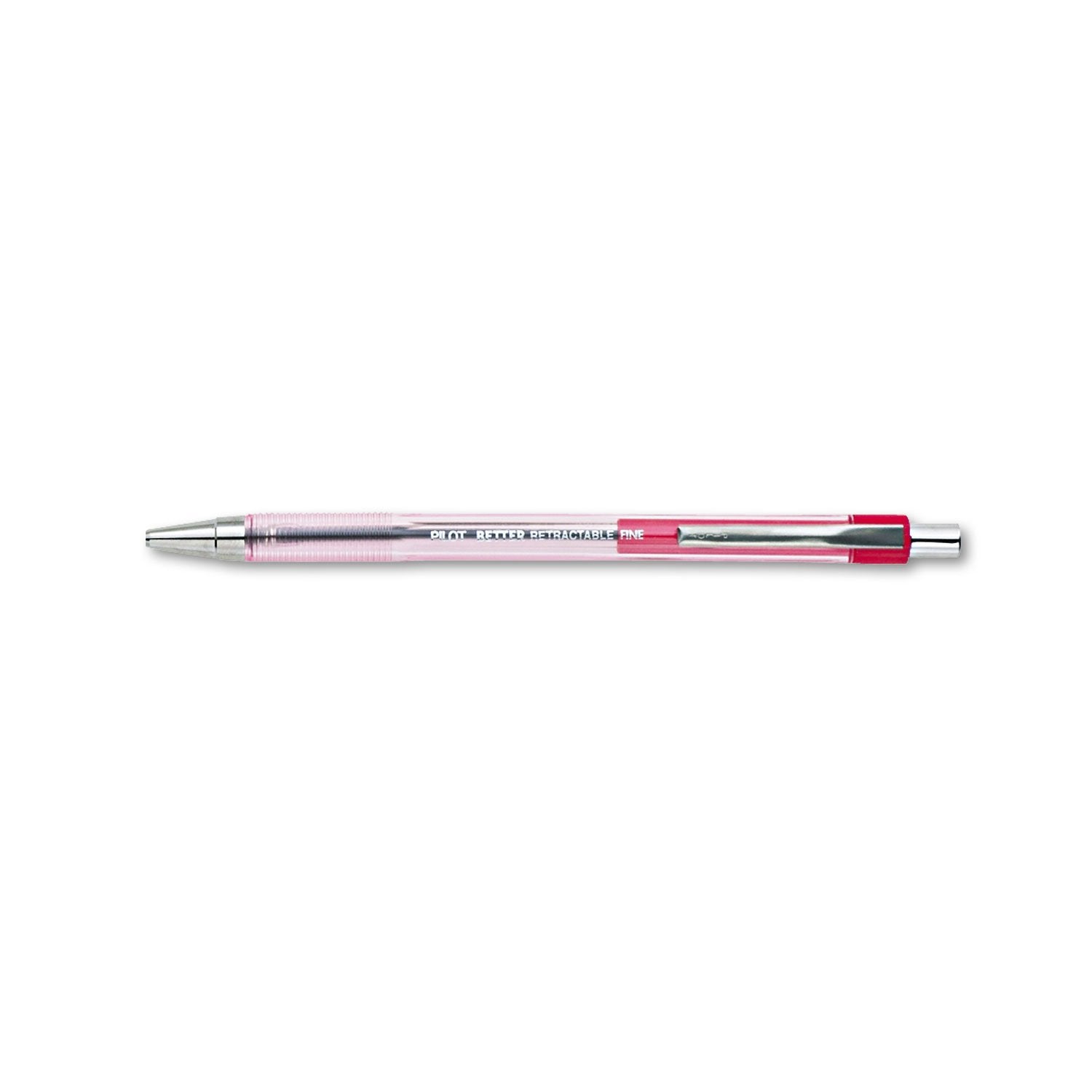PILOT The Better Ball Point Pen Ballpoint Pens, Red Ink, 12-Pack