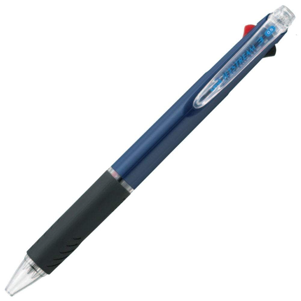 Mitsubishi Pencil SXE3400051P.9 Tri-Color Ballpoint Pen, Jetstream 0.5, Navy Pack