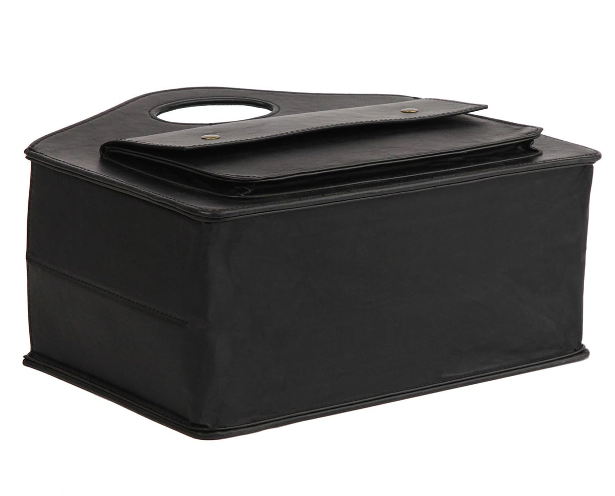 HofferRuffer Magazine Basket Holder, Foldable Magazine Rack, Document File Holder Organizer, File