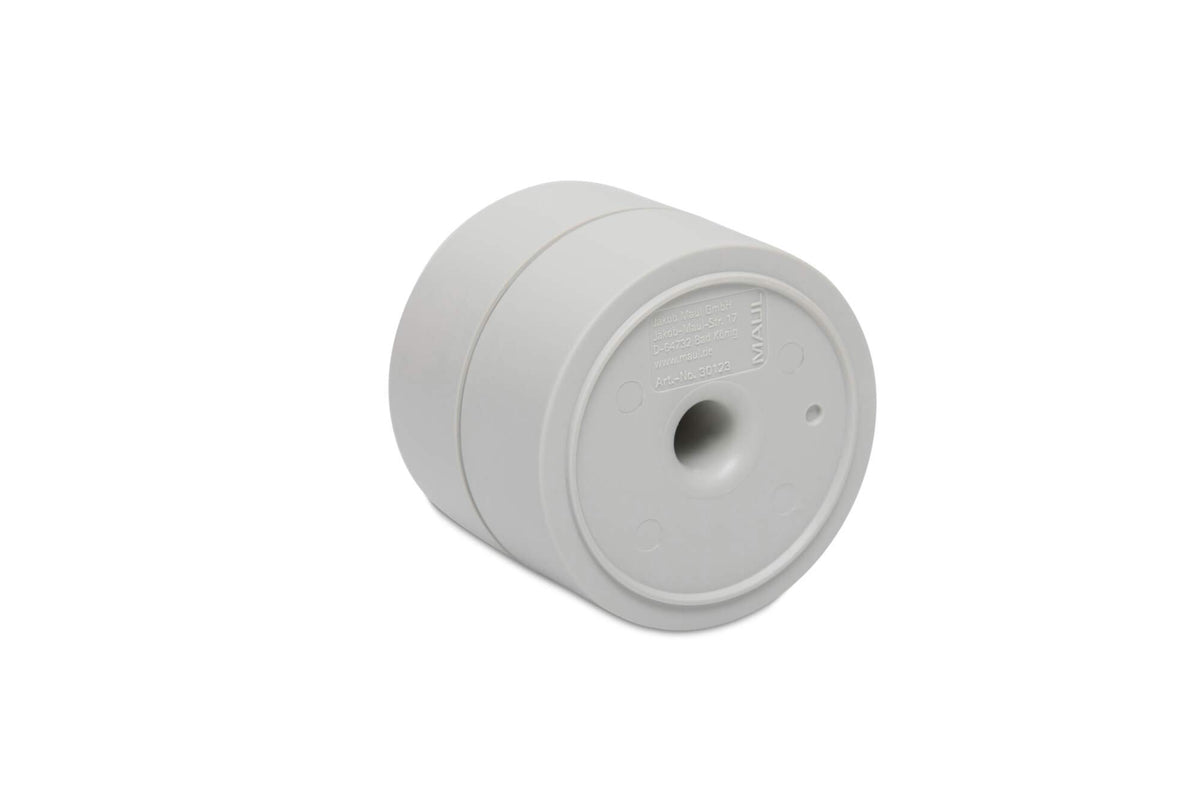 MAUL Magnetic Paperclip Holder, Ø 73mm, H66mm, Grey