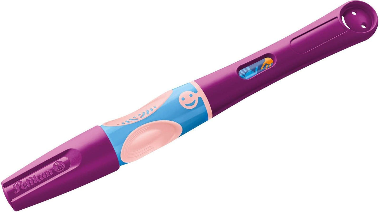 Pelikan Griffix Learning to Write Fountain Pen for Right-Handed Users, Sweet Berry, Pack of 1 in