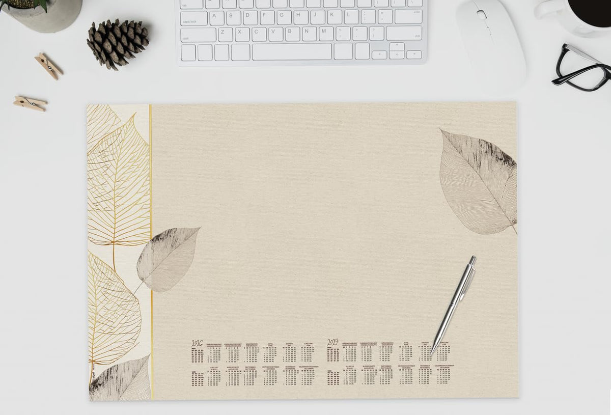 SIGEL Paper Desk Pad DIN A2 Calendar 2026-2027 30 Sheets