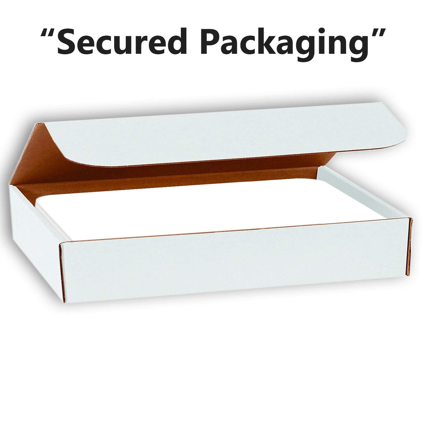 Hamilco White 80lb Cover Heavy 4x6 Rounded Corner Cardstock (100PK)