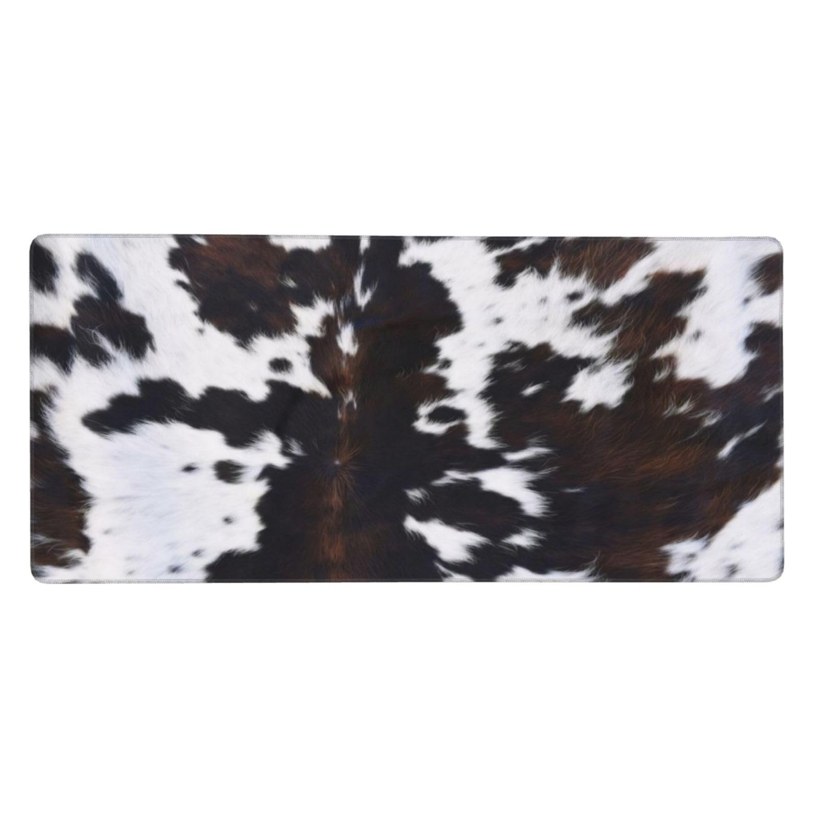 Gaming Mouse Pad, Large Non-Slip Rubber Base Mousepad, Keyboard Mouse Mat, Desk Pad with Stitched