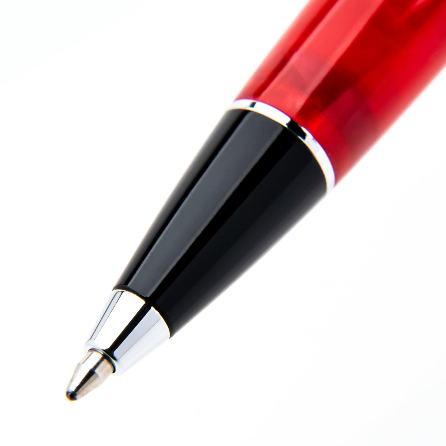 Conklin Duragraph Ballpoint Pen in Red Nights – Luxury Writing Instrument with Smooth Twist-Action