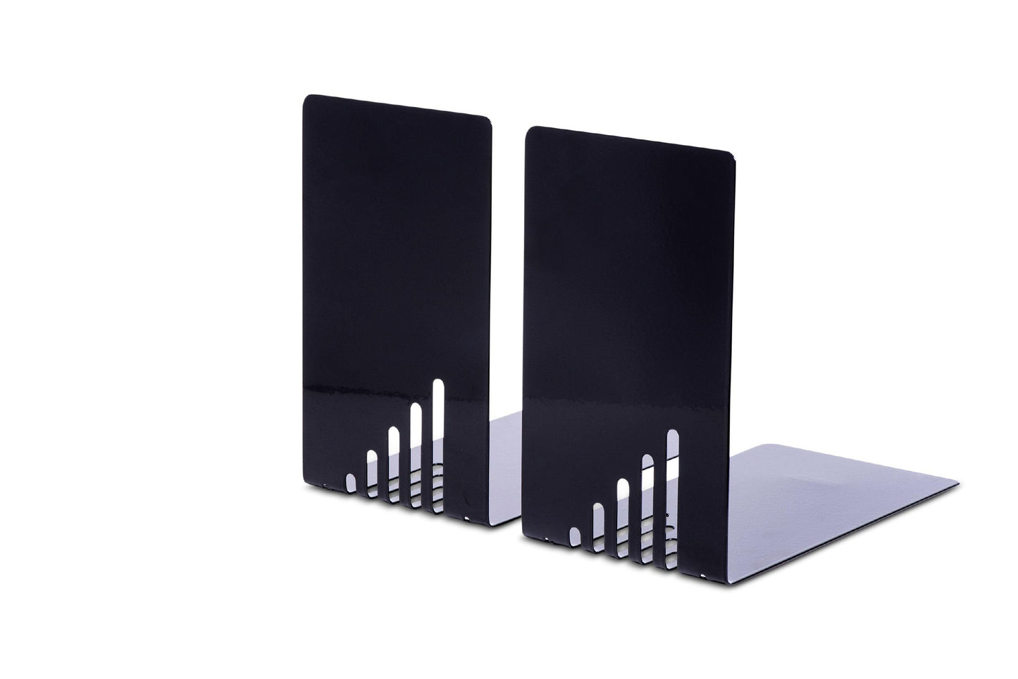Maul 85 x 140 x 140 mm Narrow Metal Book Ends - Black 3501090
