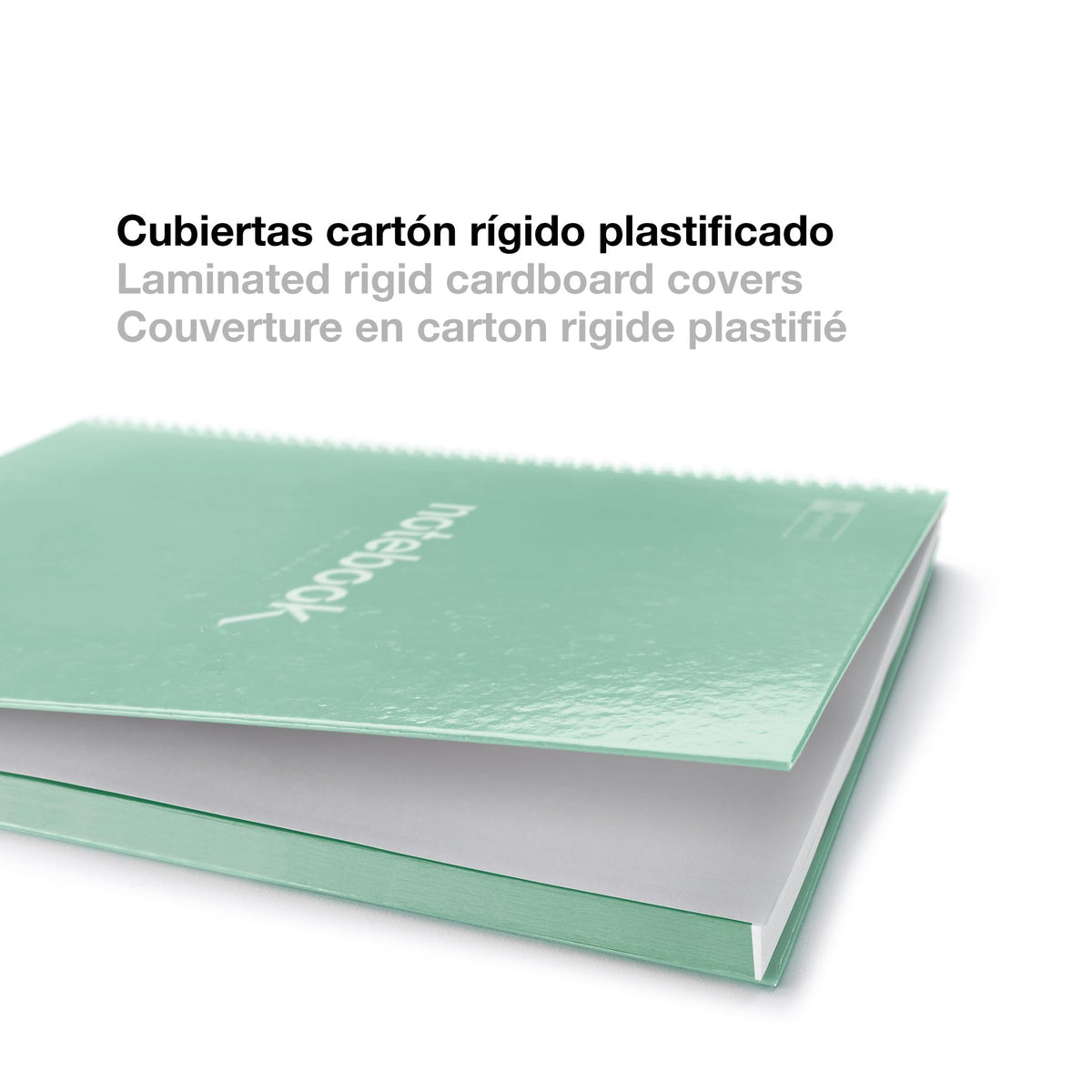 Miquelrius - A4 Notebook Emotions Ring Notebook, 80 Sheets 90 g/m², 5 mm Squaring, 1 Colour Strip