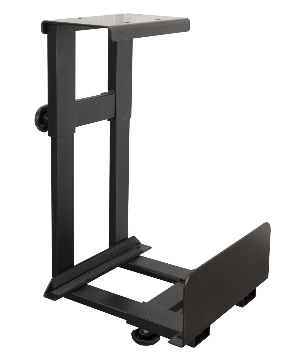 Stand Up Desk Store Adjustable CPU Desktop Computer Tower Holder Under Desk Mount