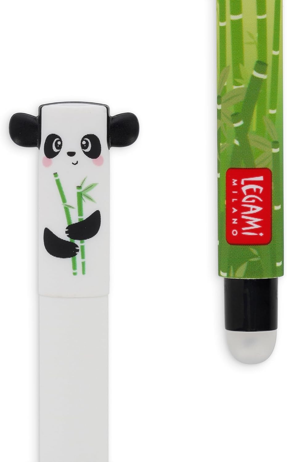 LEGAMI - Set of 12 Erasable Gel Pens with Thermosensitive Erase Ink, Range of ink colours & barrel