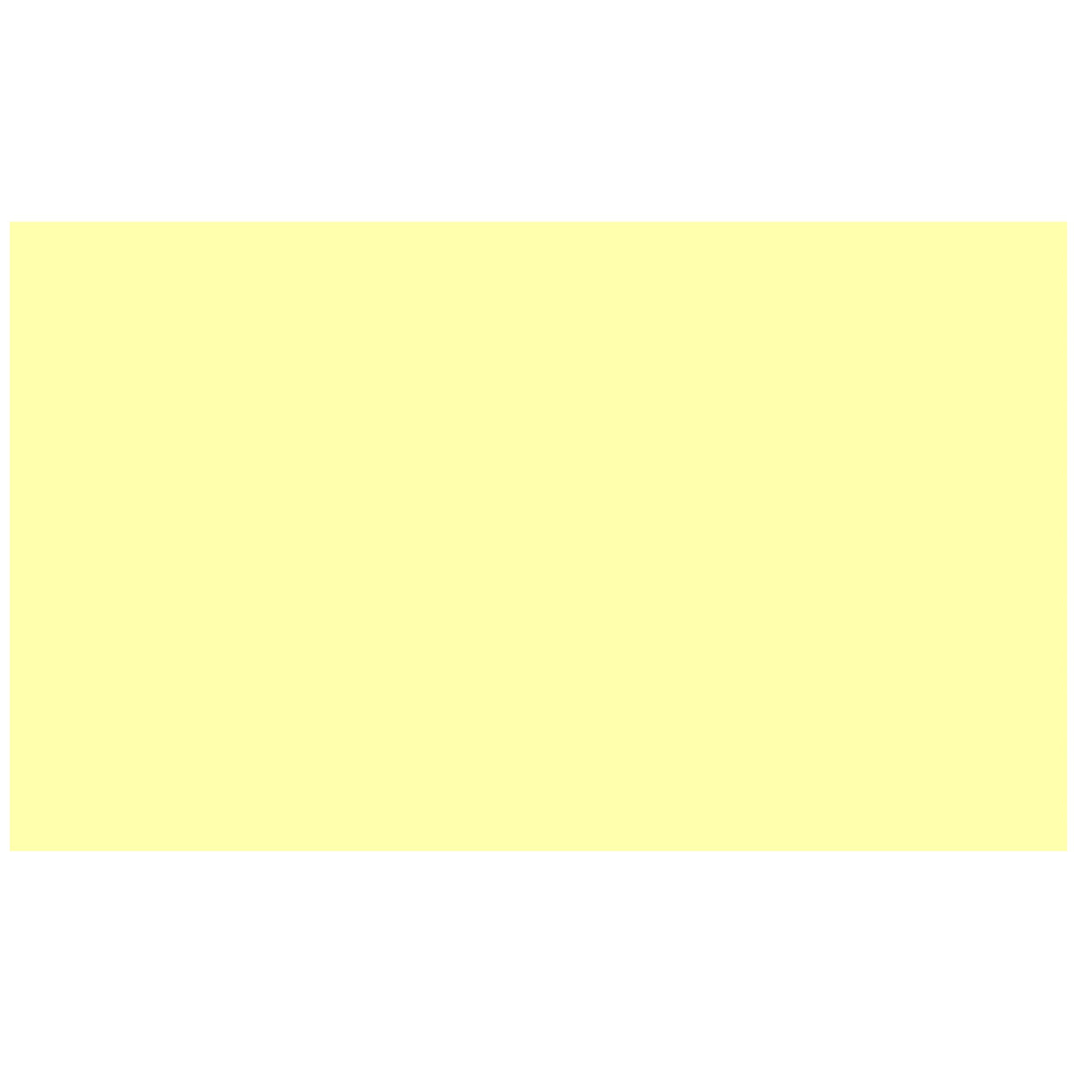 Colonial Cards: 150 Color Cardstock 3" x 5" Index Cards, Light Yellow, Unruled