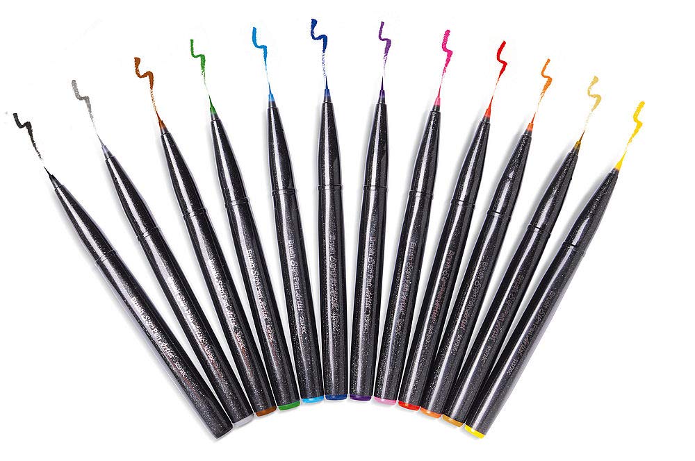 Pentel SESF30 °C BX Extra Fine Paint Brushes (Set of 1, Red