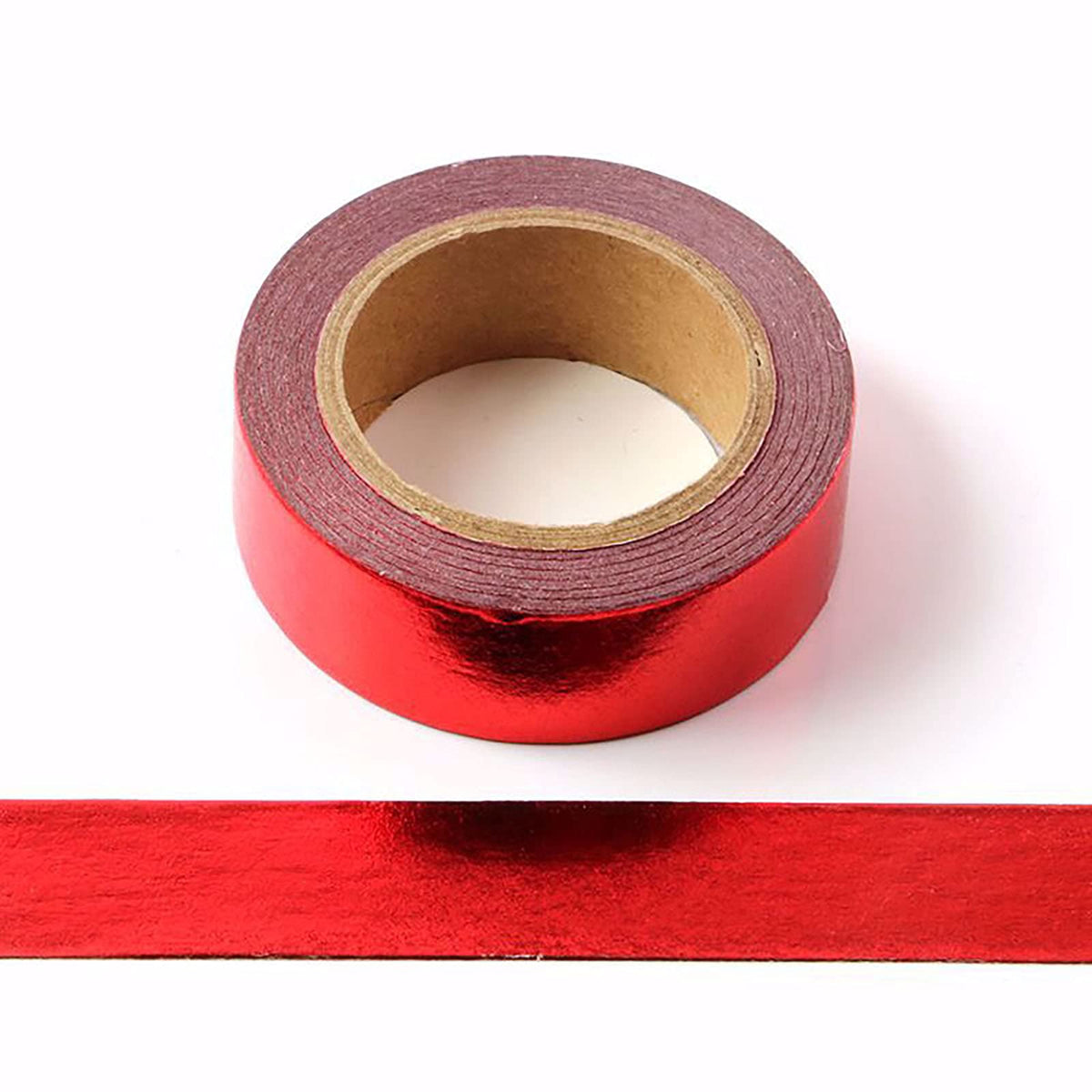 CIAJIE Foil Washi Tape,2 Rolls 5/8" x 393 inches(15mm*10M) Washi Tape, Masking Tape Craft Supplies