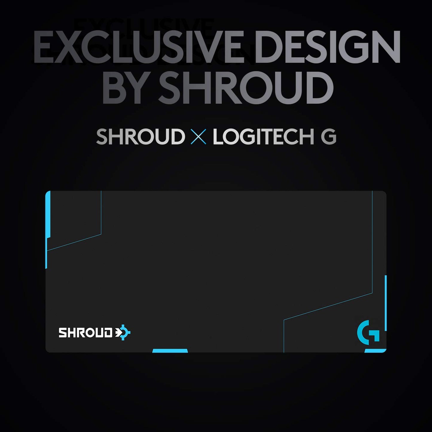 Logitech G G840 XL Gaming Mousepad - Shroud Edition
