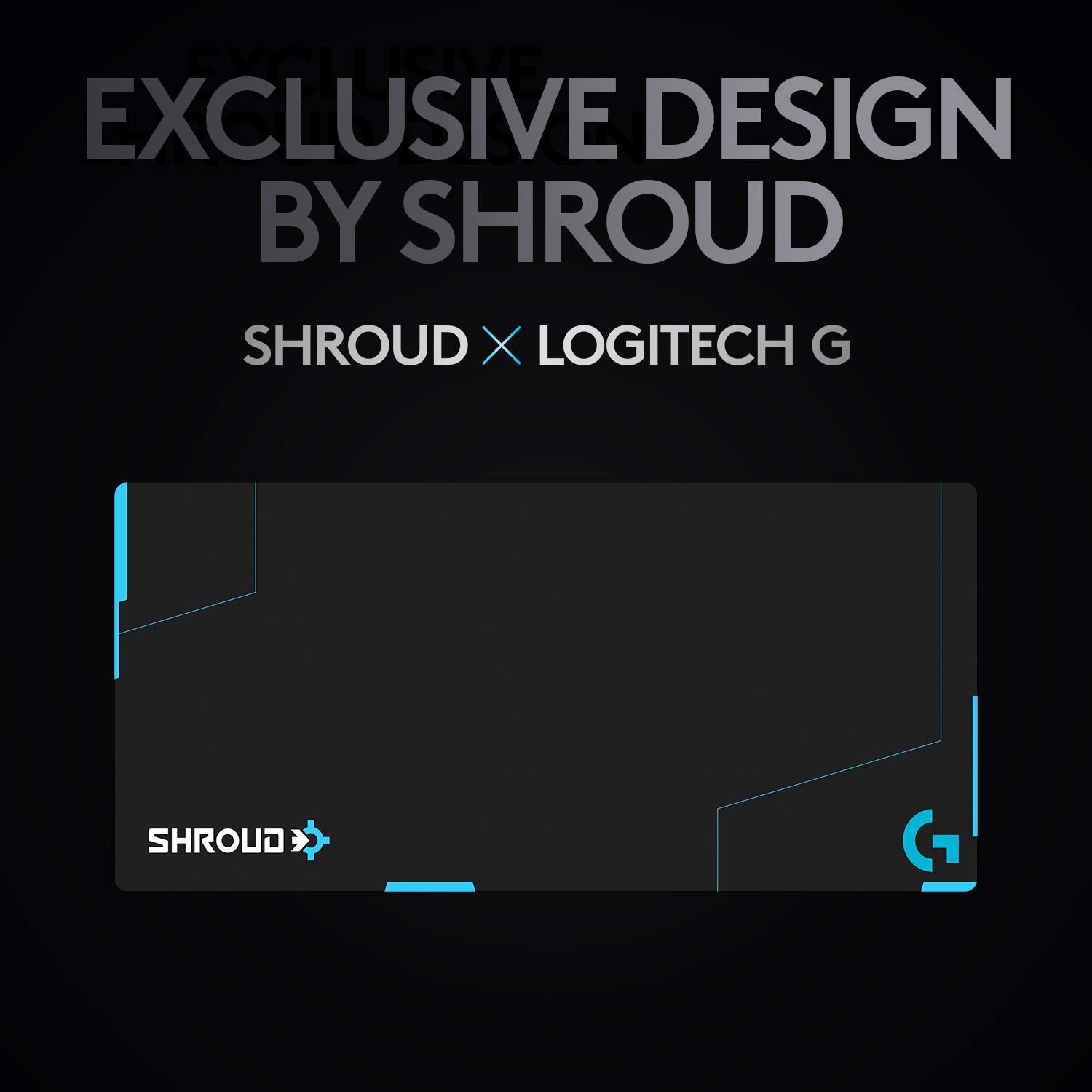 Logitech G G840 XL Gaming Mousepad - Shroud Edition