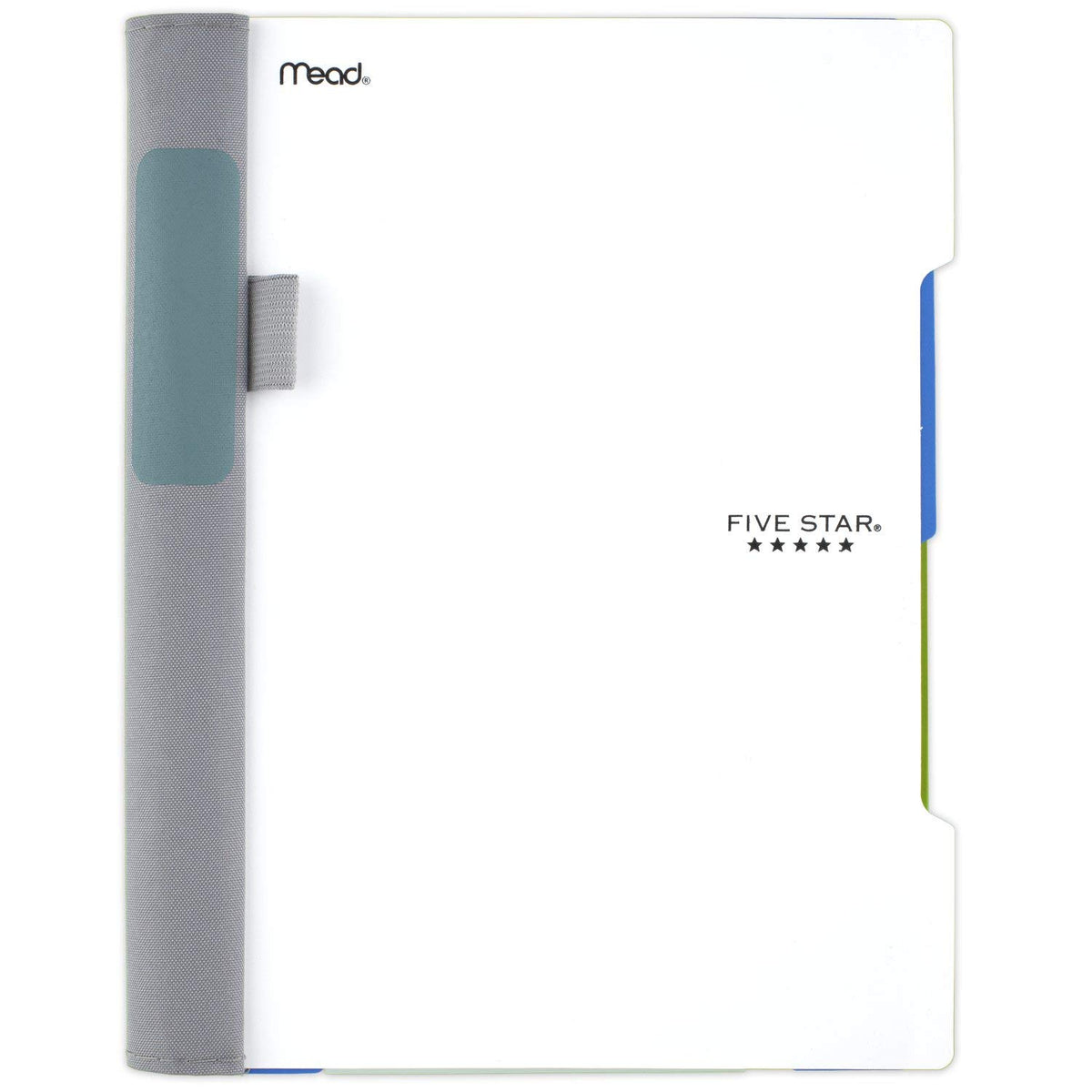 Five Star Advance Spiral Notebook, 2 Subject, College Ruled Paper, 100 Sheets, 9-1/2" x 6", White