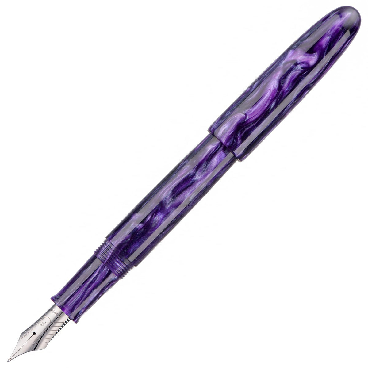 Asvine C80 Fountain Pen #8 Medium Nib Large Handcraft Pen with Converter Pen Box Collection Set