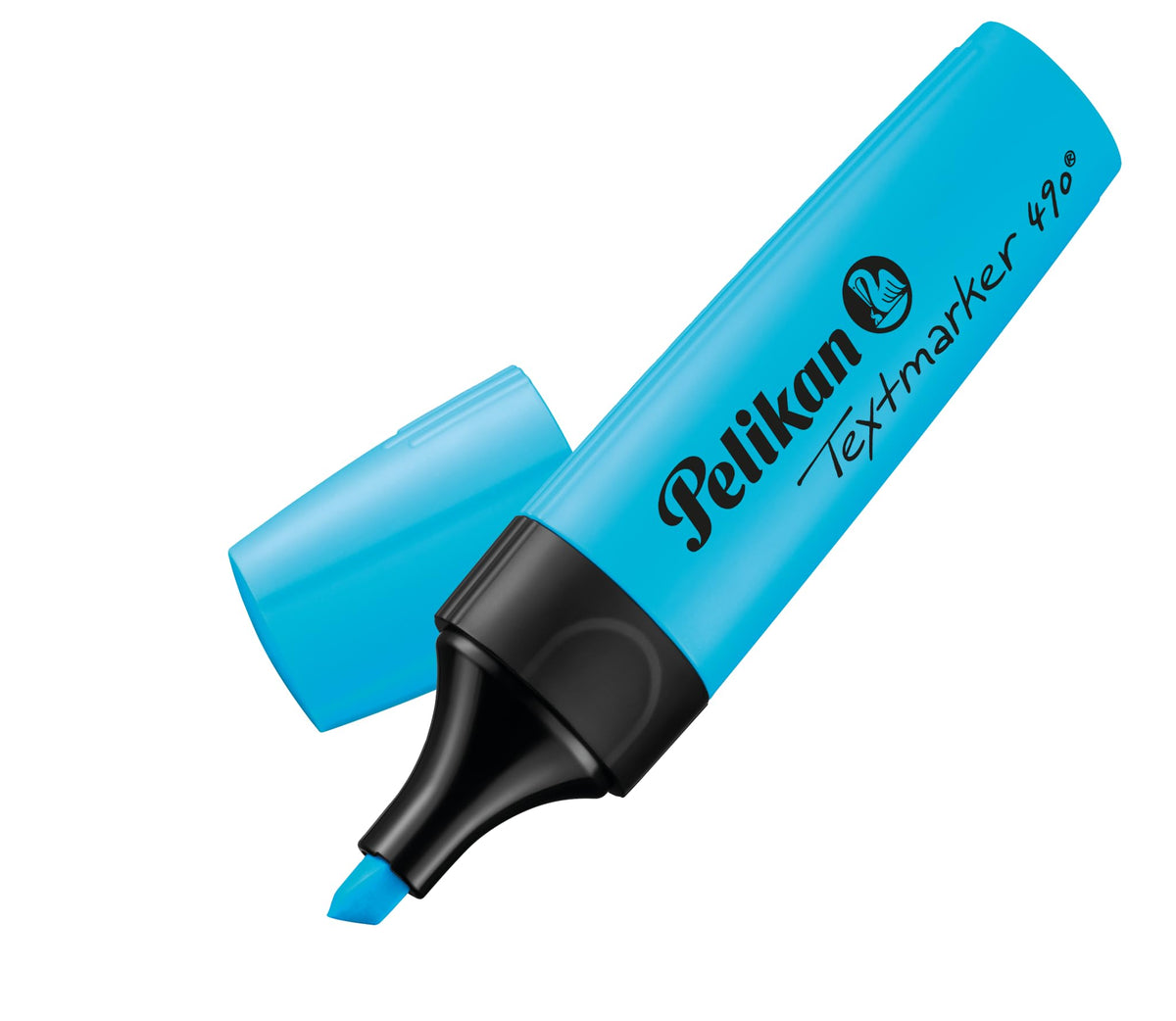 Pelikan 490 814133 Highlighters Light Blue Pack of 10 in Folding Box