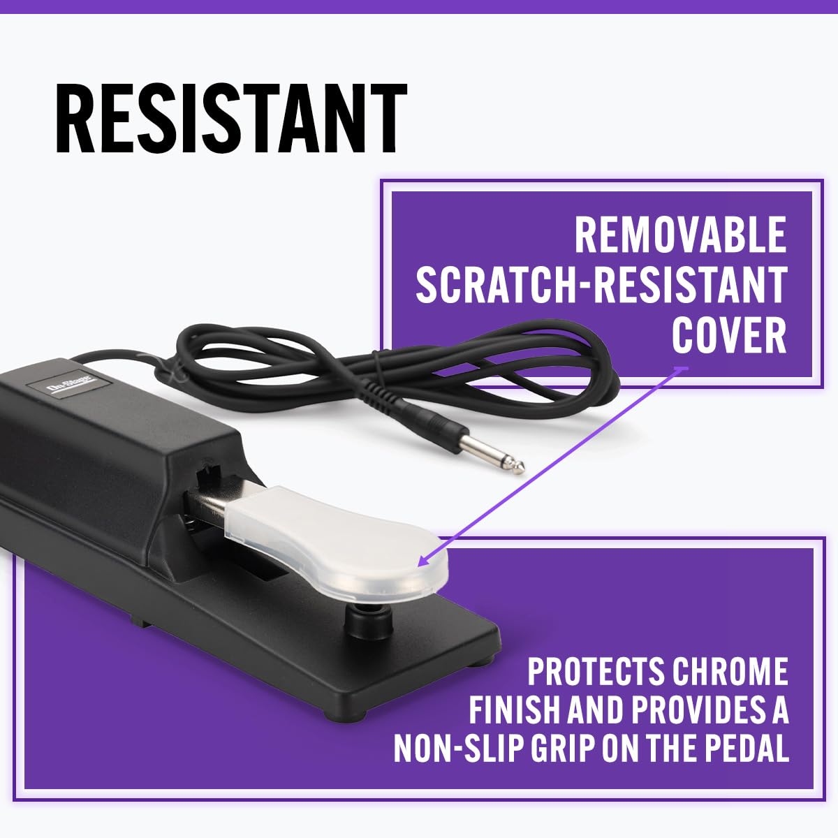 On-Stage KSP100 Universal Sustain Keyboard Pedal