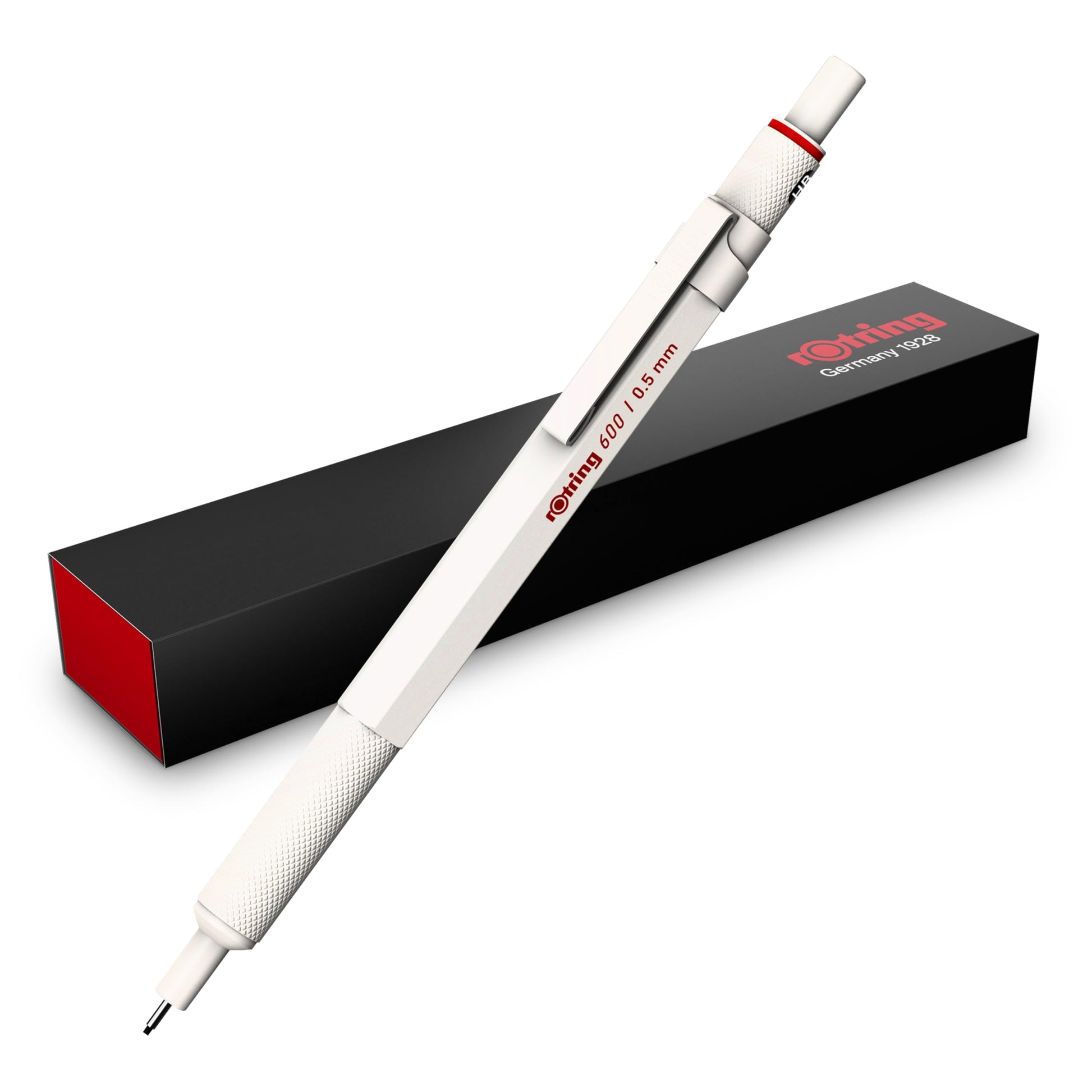 Rottling Mechanical Pencil Pearl White 600 2158795 0.5mm rOtring Mechanical Pencil Fine Writing
