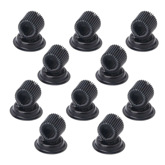 (10 Pack) Magnetic Pen Holder Clip, Stainless Pen Holder Clip with Adjustable Spring Loop, Magno