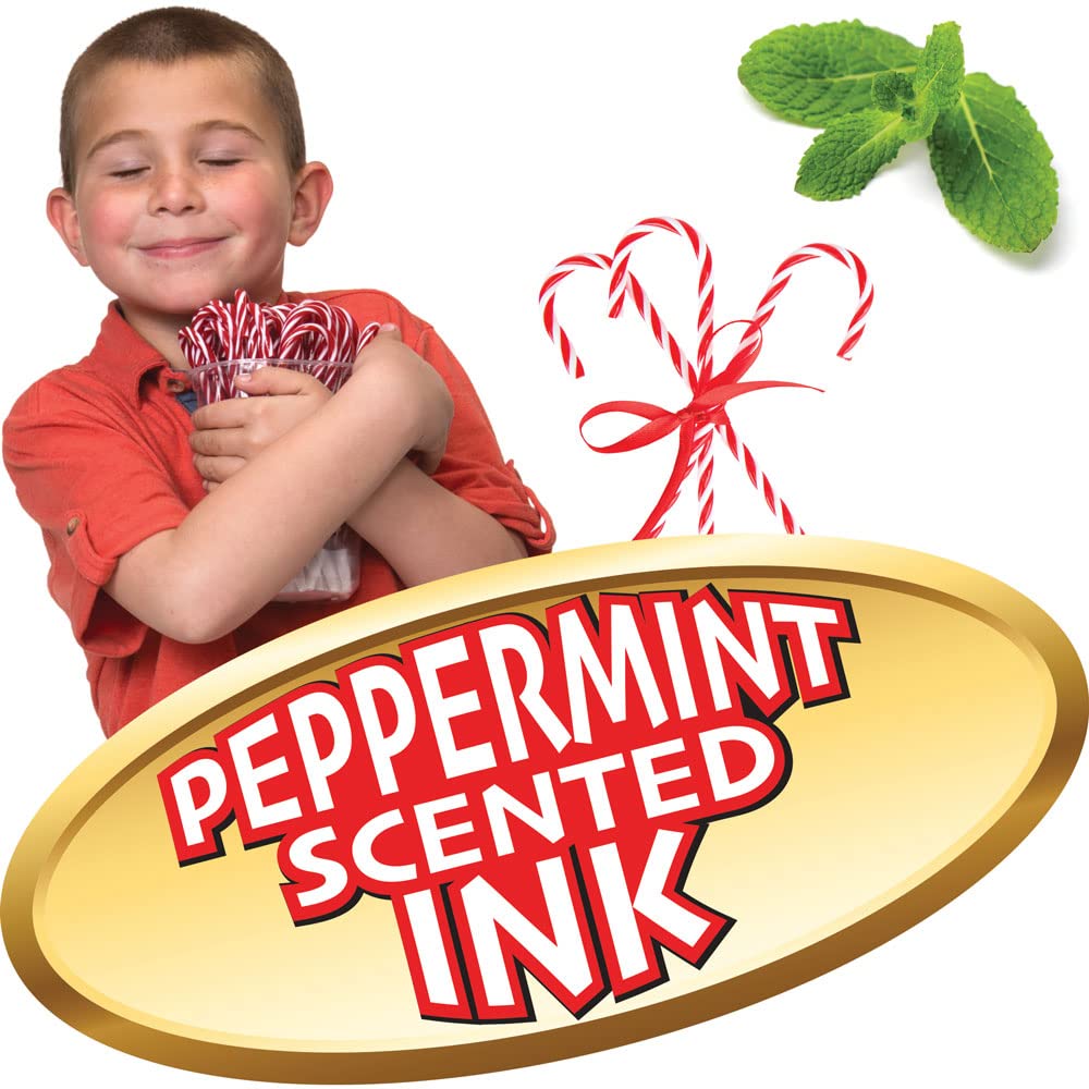 Candy Cane Pen with Peppermint Scented Ink - Tub of 36 Pens