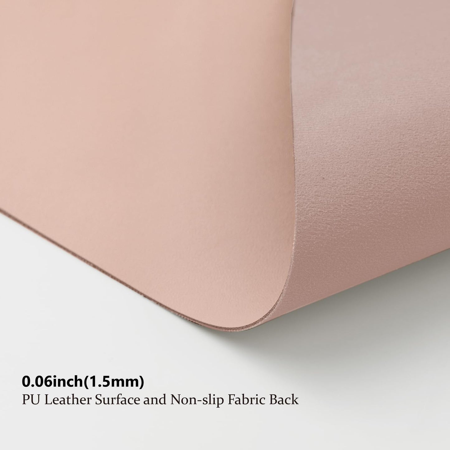 Large Desk Mat - 47.2"x 17" Non-Slip PU Desk Pad for Office and Home - Ideal for Large Mouse Pad