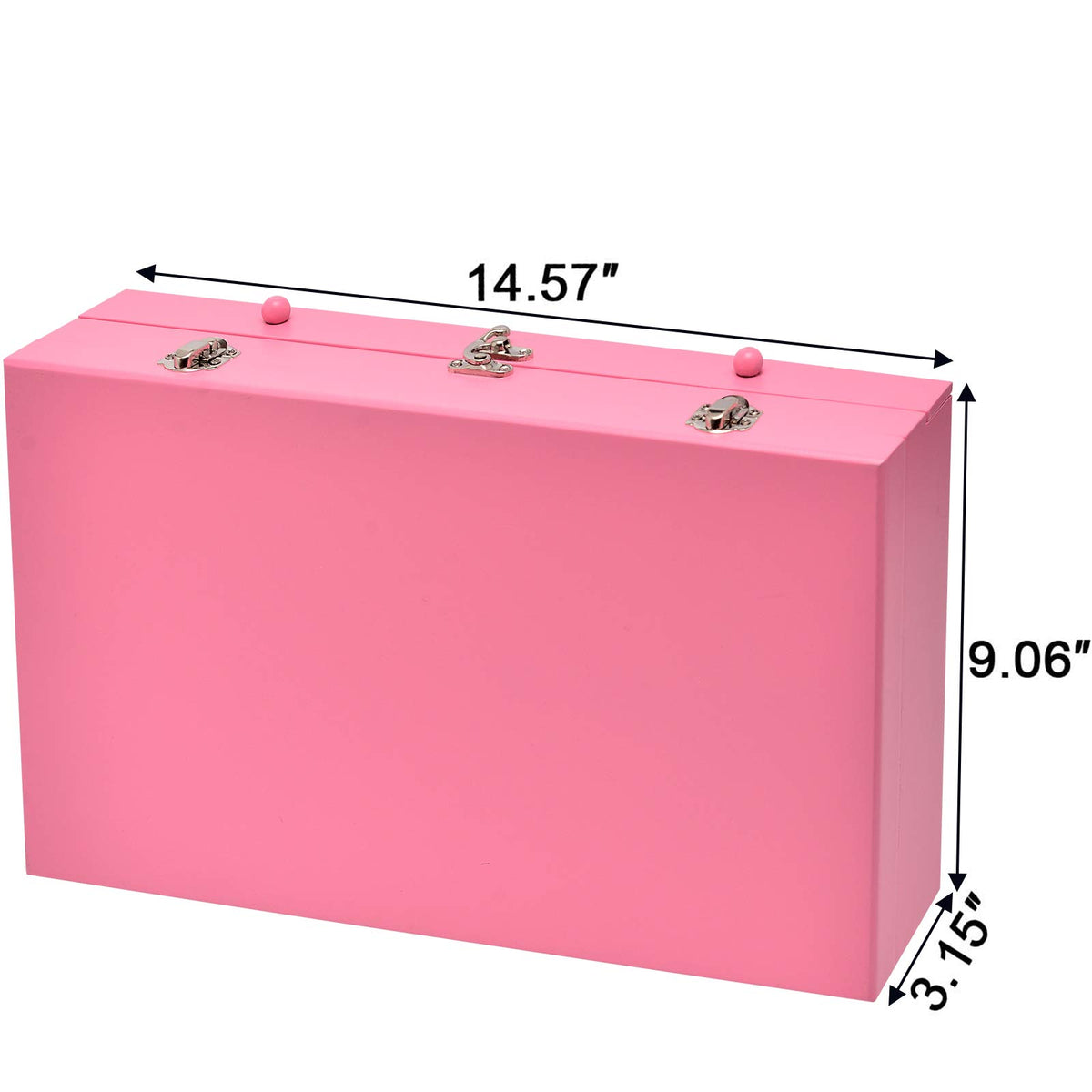 Sunnyglade 145 Piece Deluxe Art Set Wooden Art Box & Drawing Kit Pink