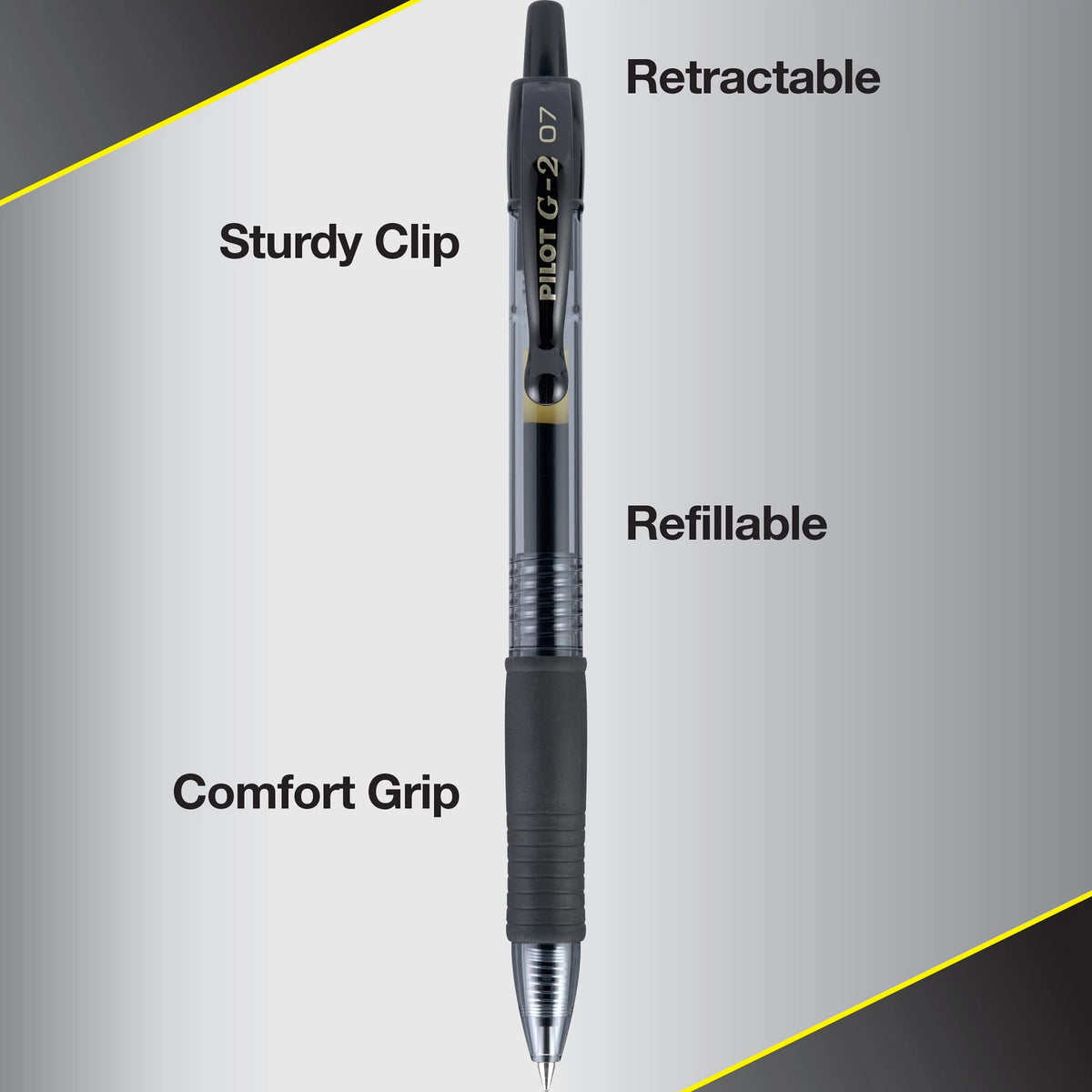 PILOT G2 Premium Gel Ink Pens, Fine Point 0.7mm, Multi-Color, 36 Count