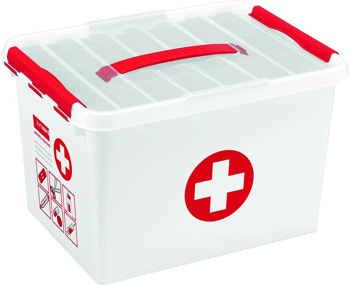 Sunware XL First Aid Storage Box - 22 LTR