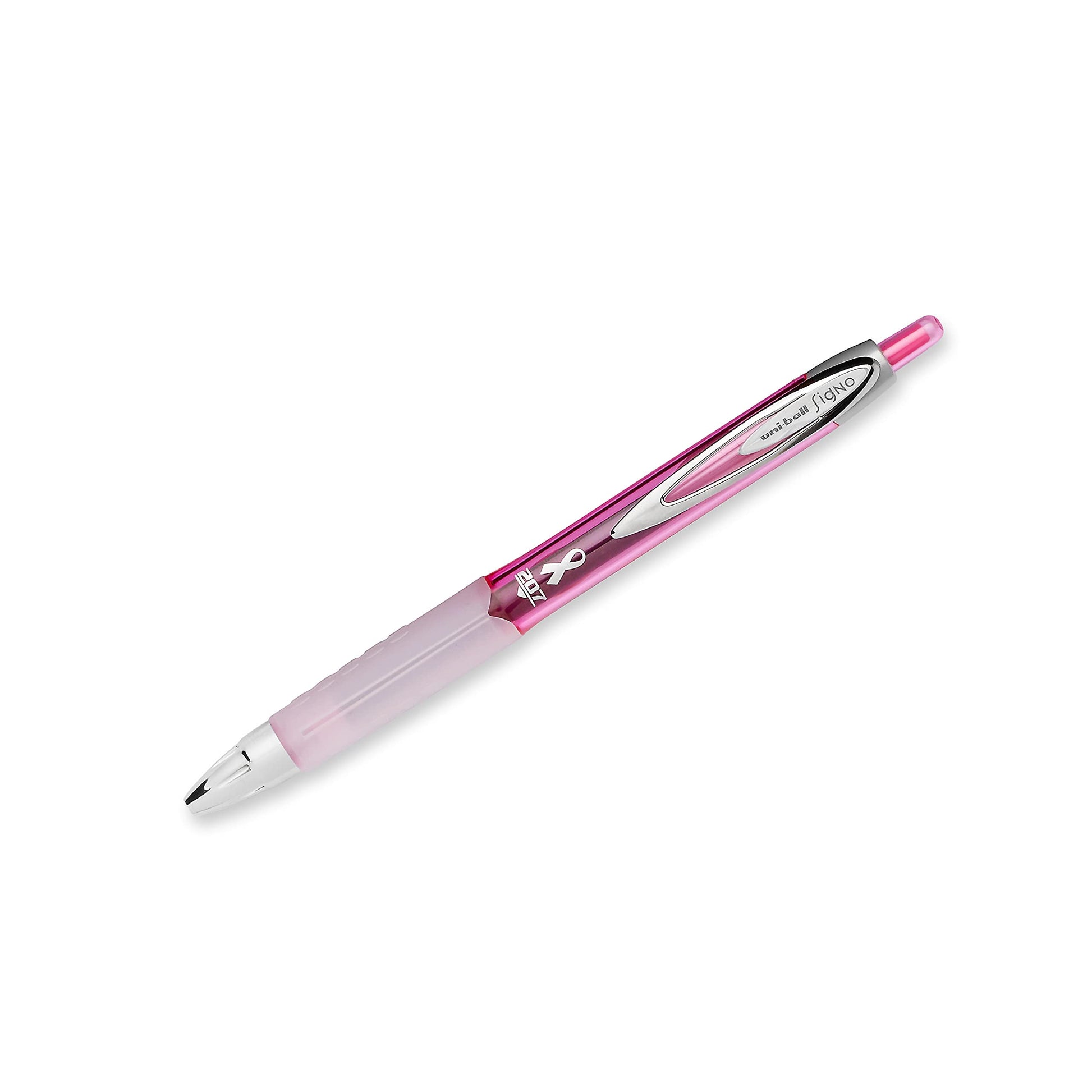 uniball™ 207 Pink Ribbon Gel Pens, Medium Point (0.7mm), Black, 36 Pack