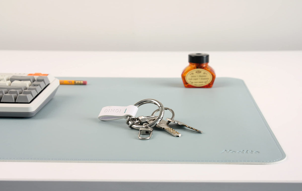 NODITO Dual-Sided Leather Desk Pad,Blotter for Laptop Computer,Mouse Pad,Writing,Drawing,Arts and