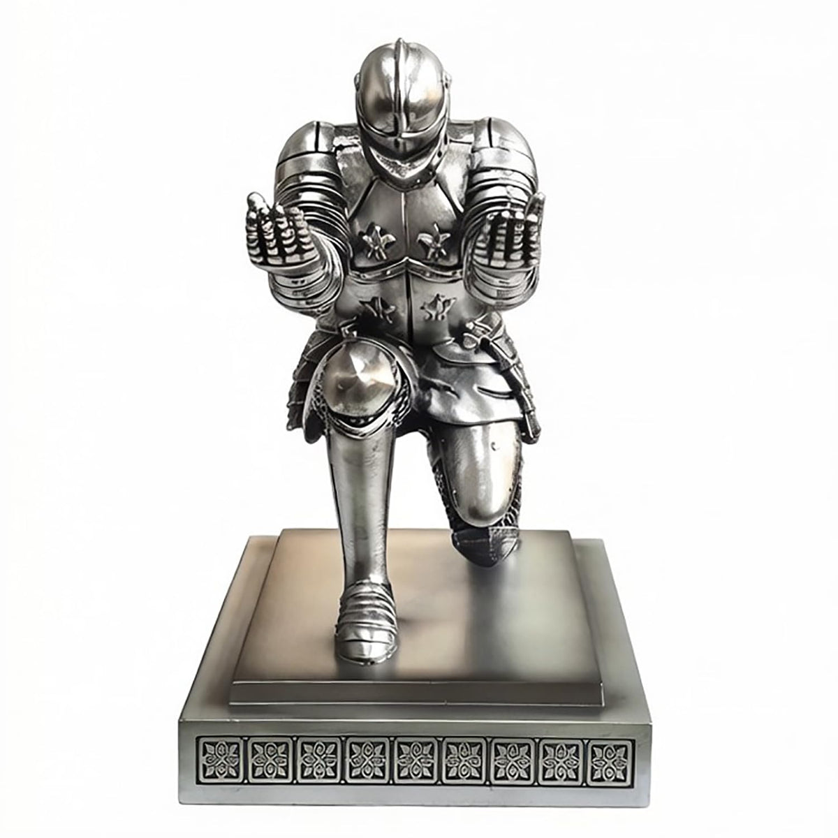 HDMbigmi Knight Pen Holder Pen Stand Desk Organizer and Accessories Silver
