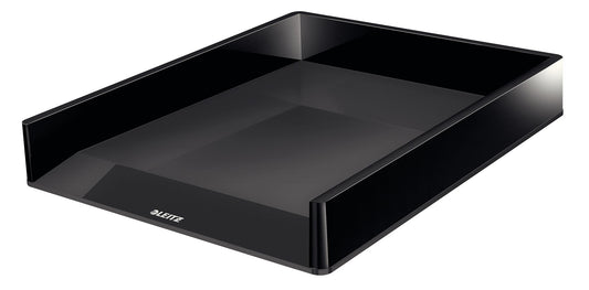 Leitz A4 Letter Tray, Black/Grey, Dual Colour Range, 53610095