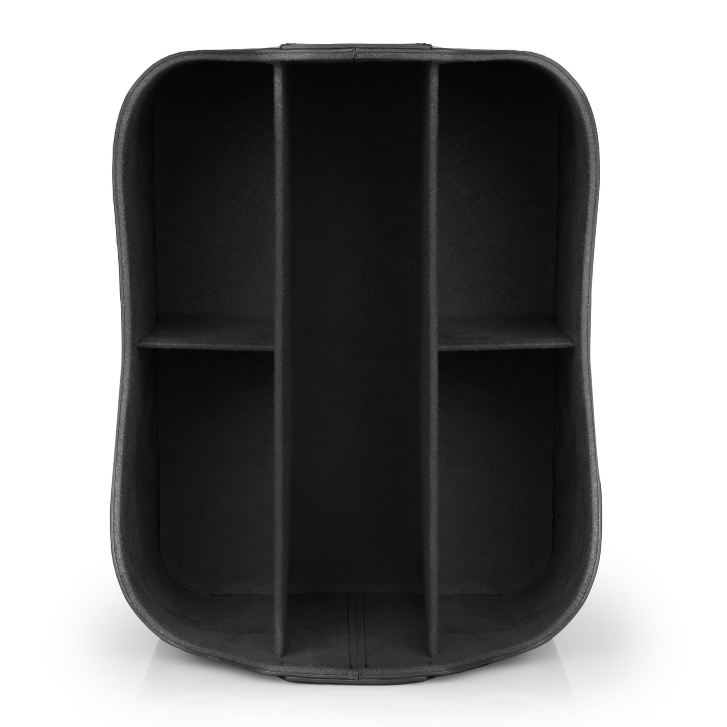 Londo PU Leather Remote Control Holder, Office Supplies Desk Organizer with Tablet Slot, Makeup