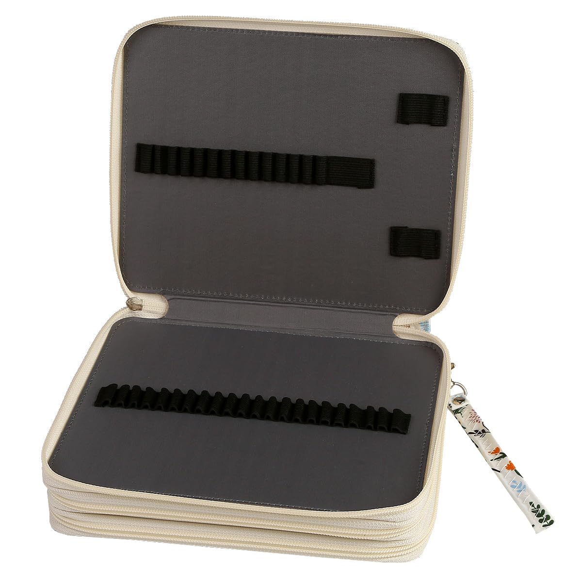 Lbxgap 124 Slots Pencil Case Organizer w/Removal Handle Strap