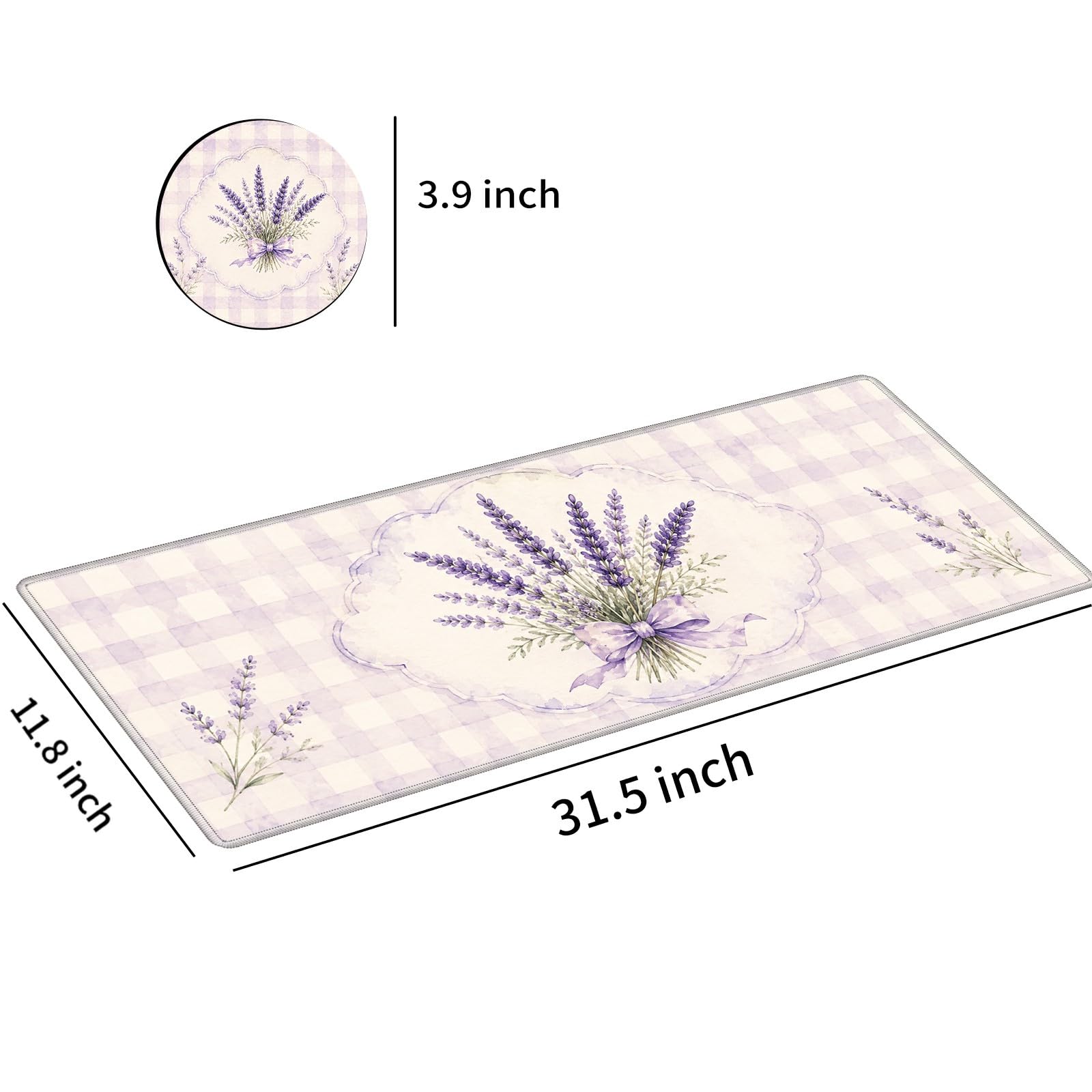 Desk Mat Large Gaming Mouse Pad + Coaster