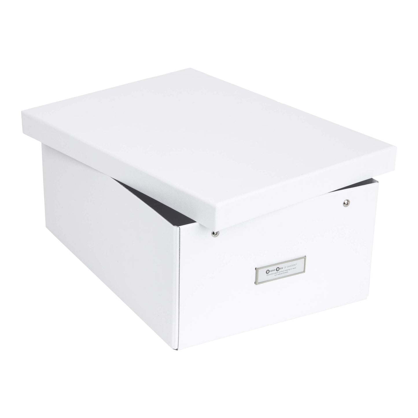 Bigso Box of Sweden Katia Collapsible Storage Box with Labelframe for Easy Identification - Simple