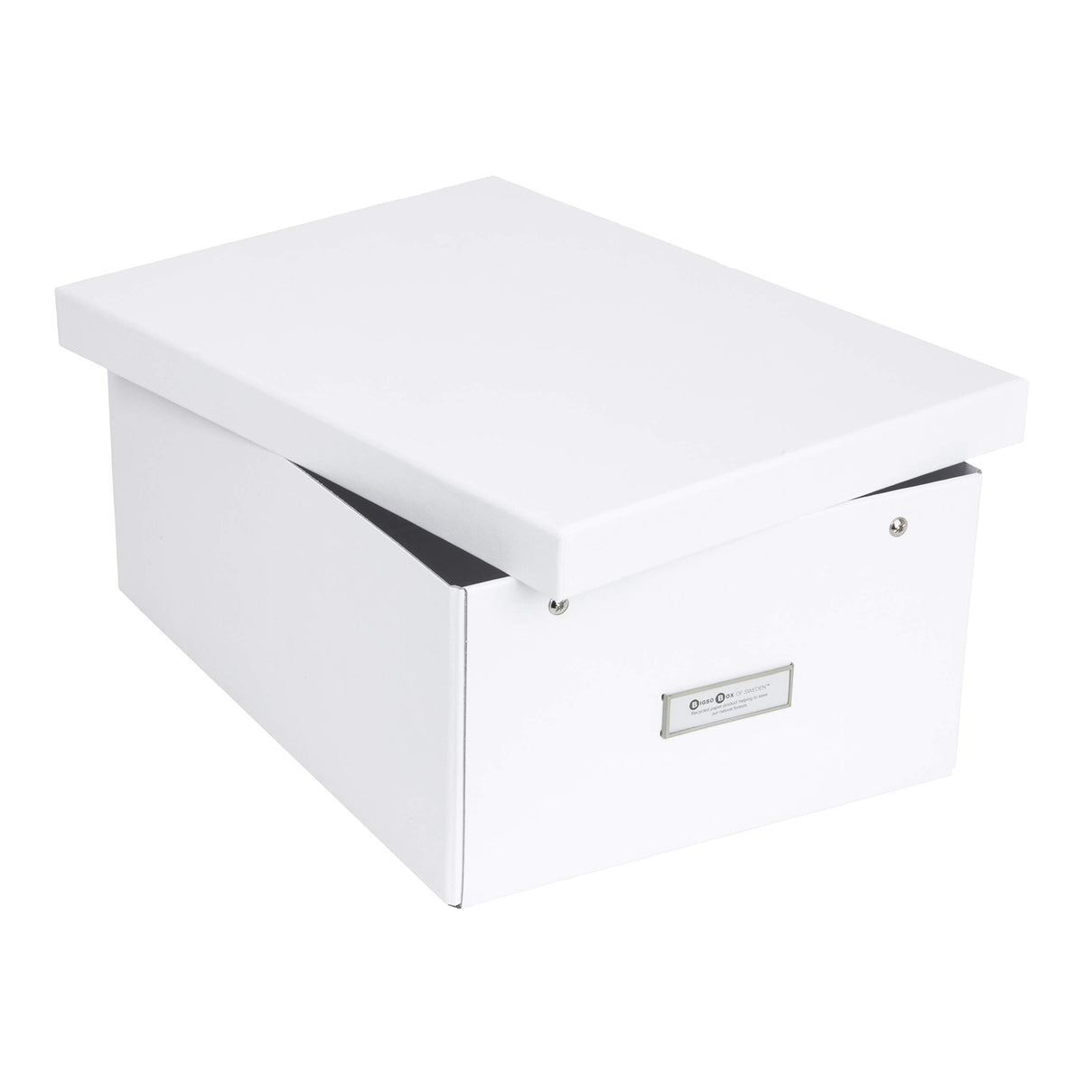 Bigso Box of Sweden Katia Collapsible Storage Box with Labelframe for Easy Identification - Simple