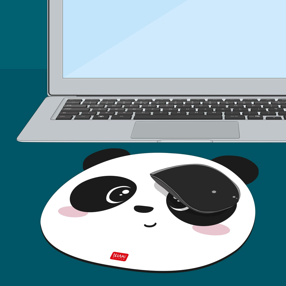 LEGAMI - Panda Mouse Mat