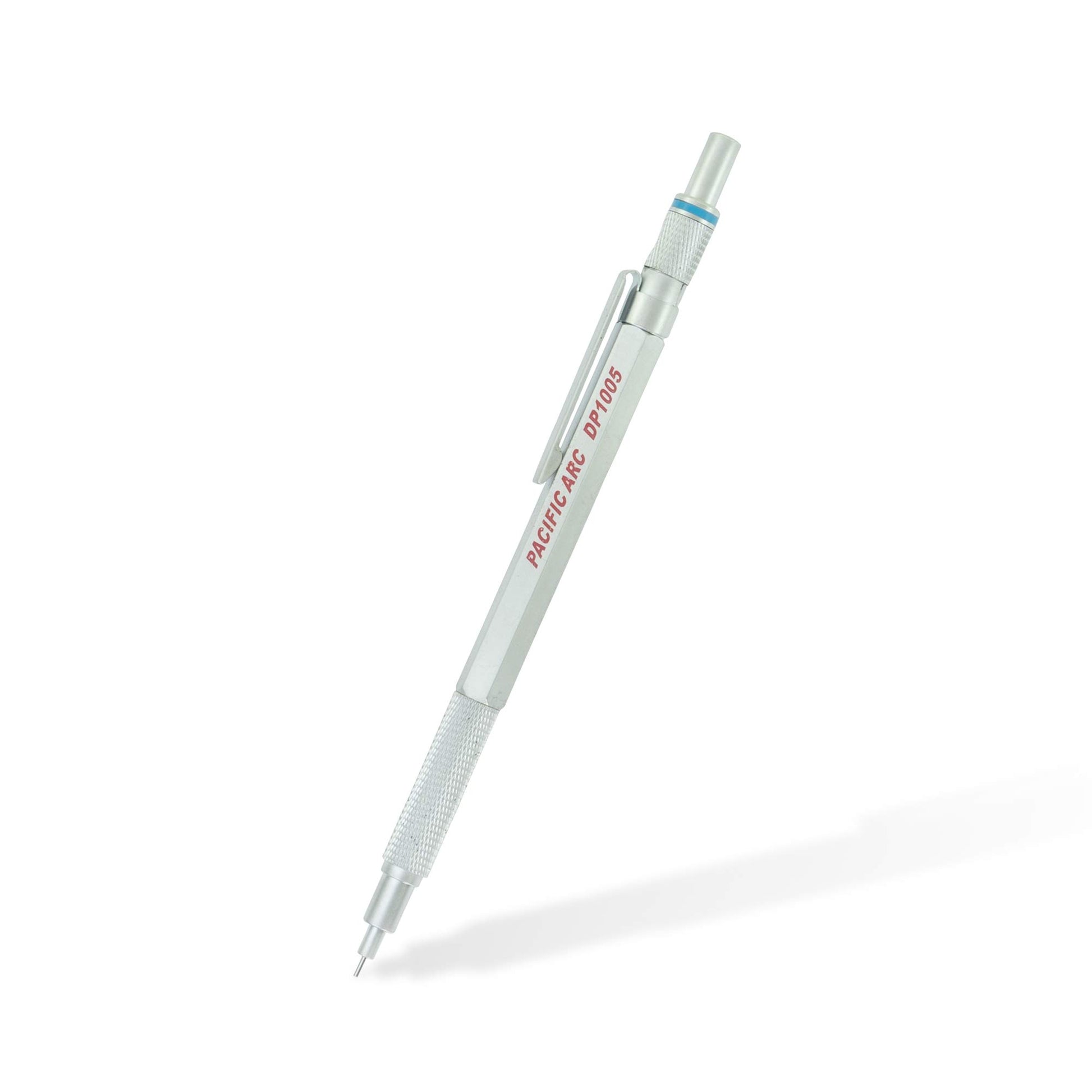 Pacific Arc Chromagraph Metal Mechanical Pencil .5 mm Silver Barrel Mechanical Pencil with Built In