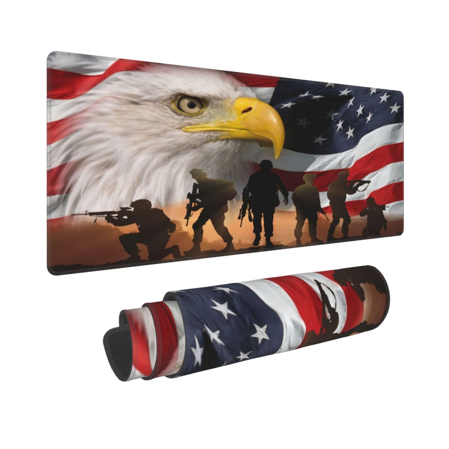 Sigouyinei Extra Large Desk Pad 31.5x12in Office Gaming Non-Slip Mouse Pad
