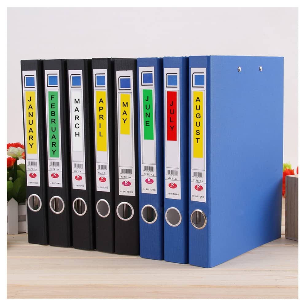 Anycolor 6-Pack Compatible with Brother P Touch TZe TZ Label Tape 12mm 0.47